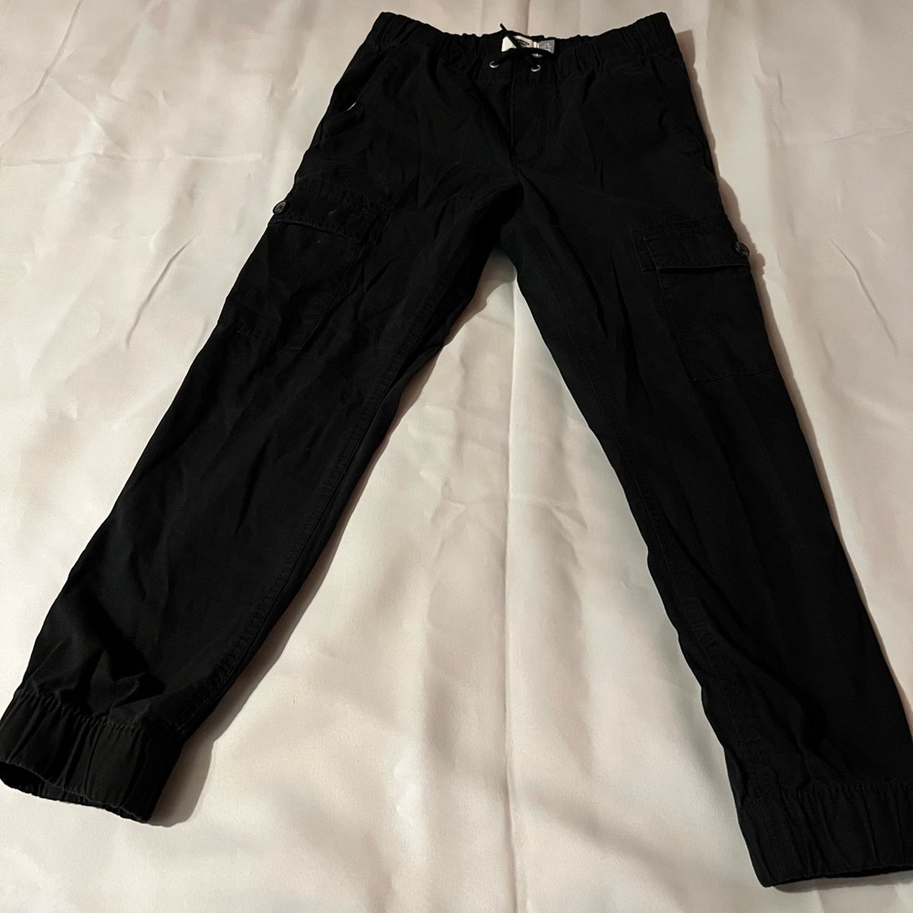 Old Navy black cargo joggers size large‎ 10/12